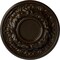 Ekena Millwork Odessa Ceiling Medallion (Fits Canopies up to 2 1/2"), Hand-Painted Bronze, 7 1/2"OD x 1 1/8"P CM07ODBZS - alternate 1
